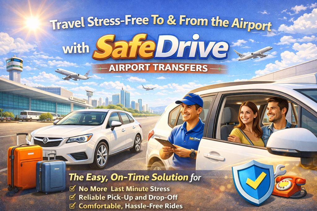 Convenient Airport Pick-up & Drop with Safe drive Car Rentals
