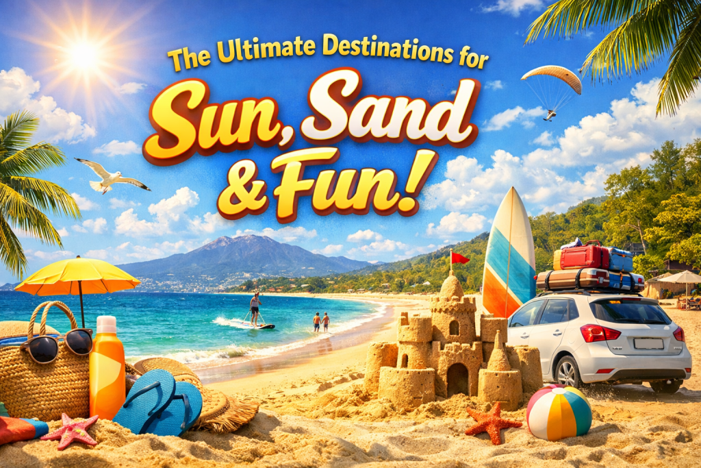 The Ultimate Destinations for Sun, Sand, and Fun.