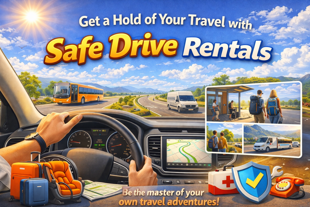 Get a Hold of Your Travel with Safe Drive Rentals