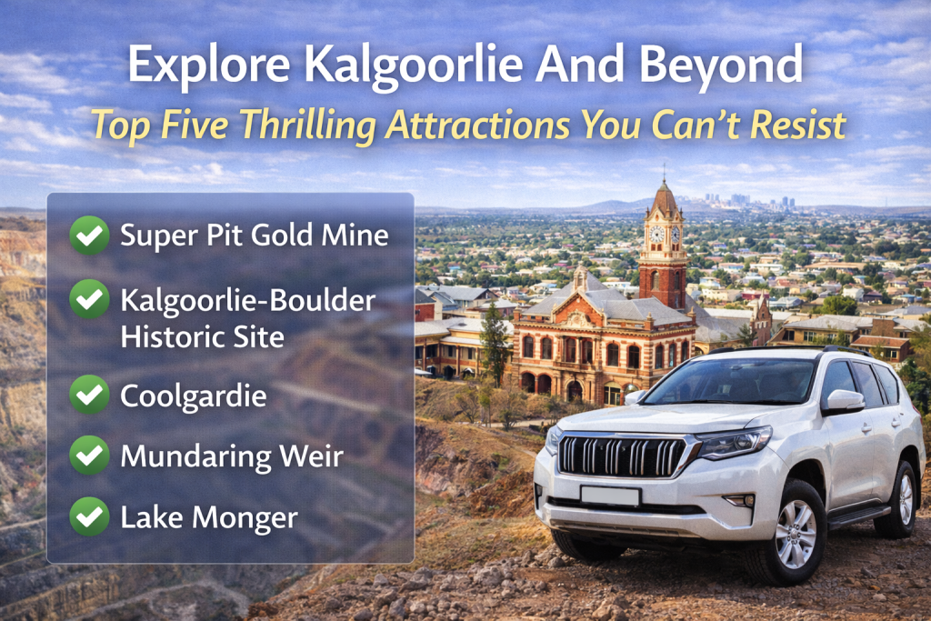 Explore Kalgoorlie And Beyond Top Five Thrilling Attractions You Can't Resist