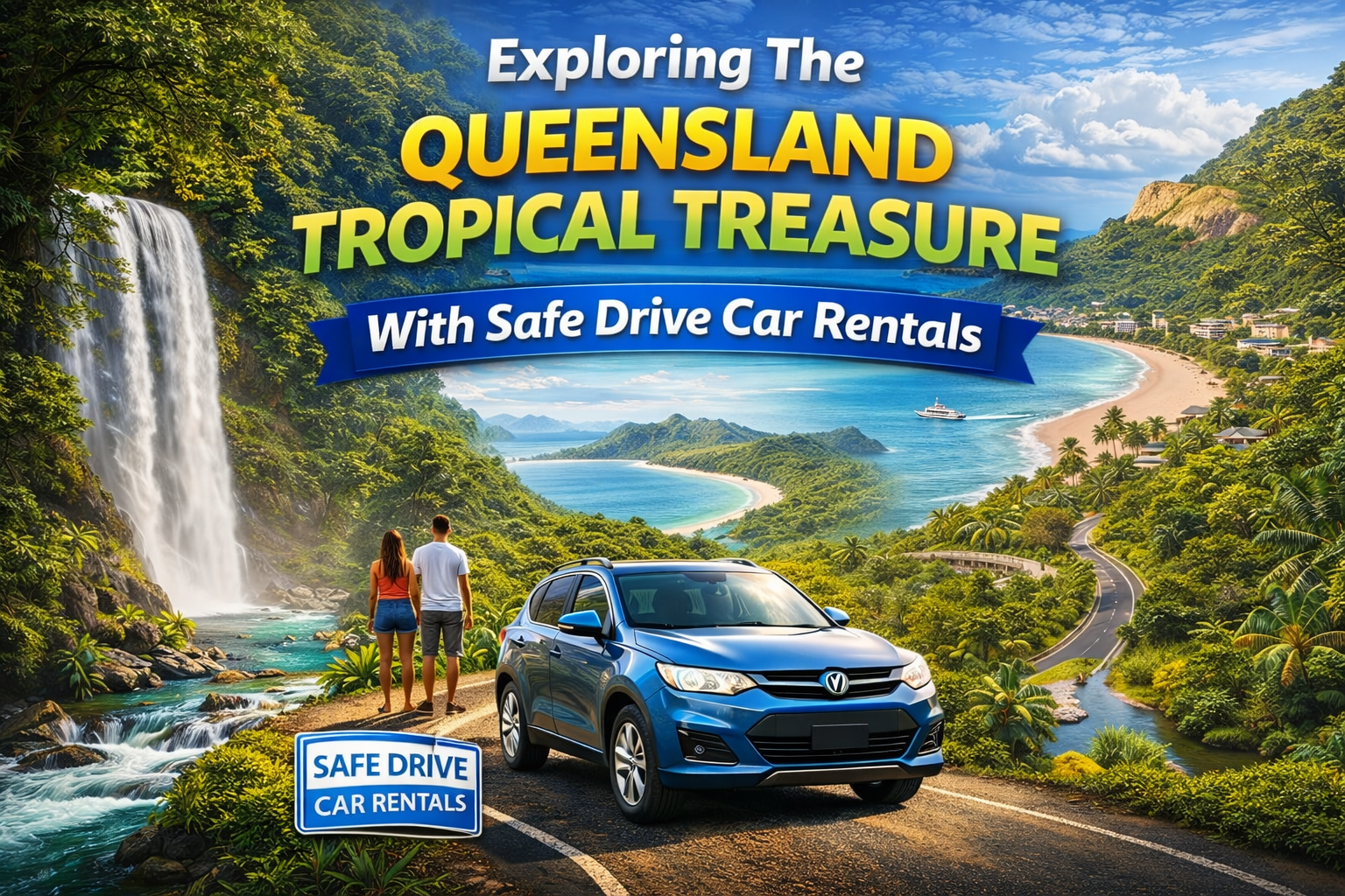 Road trip with rental car