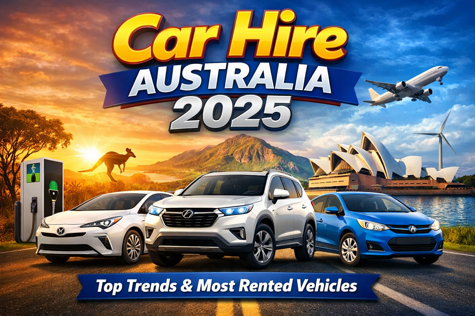 Car Hire Australia Trends & Most Rented Vehicles in 2025 | Safe Drive Car Rentals.